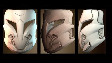 3D модель Футуристический дизайн шлема (STL)