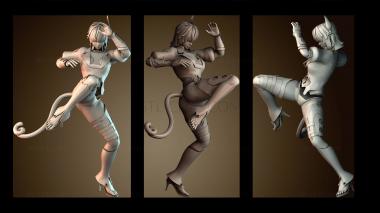 3D модель Кошка Мисс Аянэ (STL)