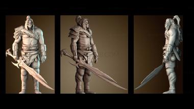 3D модель Полуорк (STL)