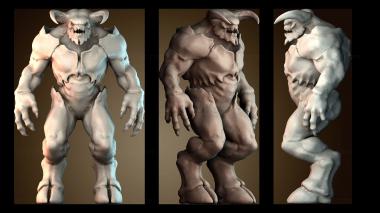 3D модель Барон (STL)