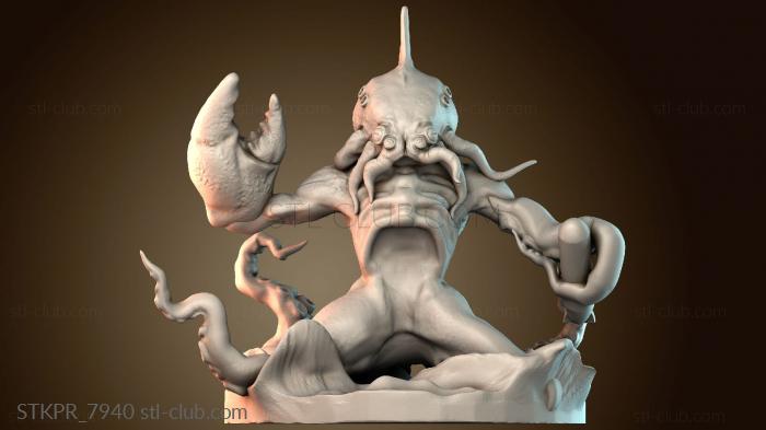 Статуэтки упрощенные Каппа кракен