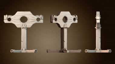 3D модель Деревянный позорный столб (STL)