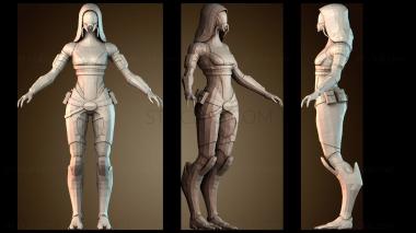 3D модель Футуристический дизайн робота (STL)