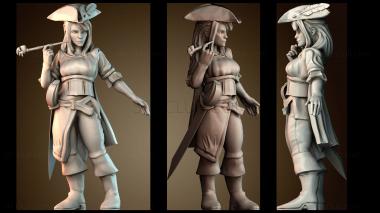 3D модель Мисс Сандара Куинн (STL)