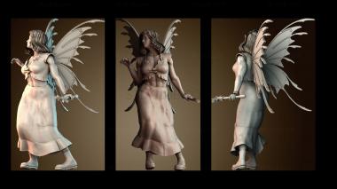 3D модель Фея женского пола (STL)