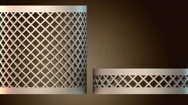 3D модель Геометрический дизайн из металла (STL)