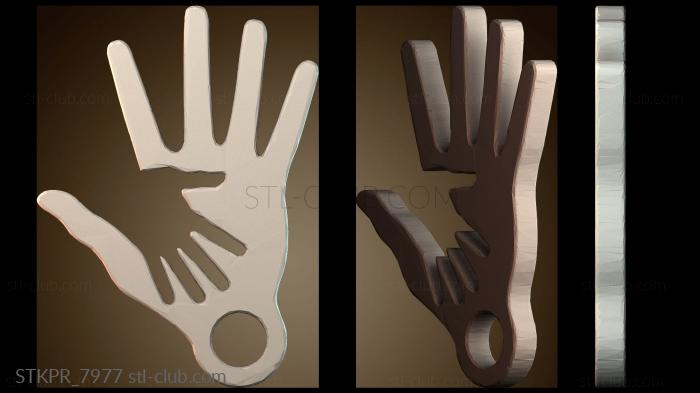 Дизайн силуэта руки