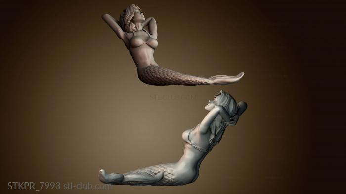 Статуэтки упрощенные Мечтающая русалка