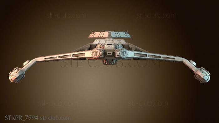 Статуэтки упрощенные клингонский корабль ворча