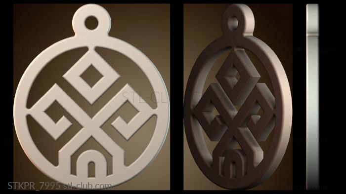 Статуэтки упрощенные Подвеска с традиционным символом