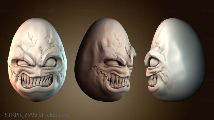 Статуэтки упрощенные Злое яйцо