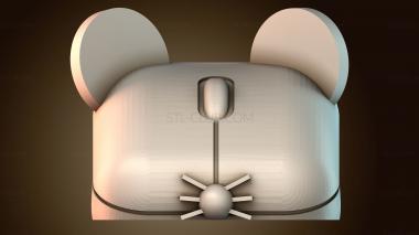 3D модель Милый дизайн мышки (STL)