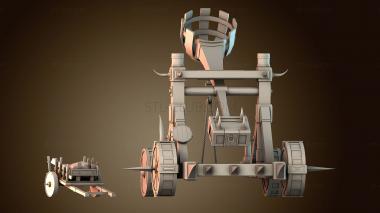3D модель Проект осадного орудия (STL)