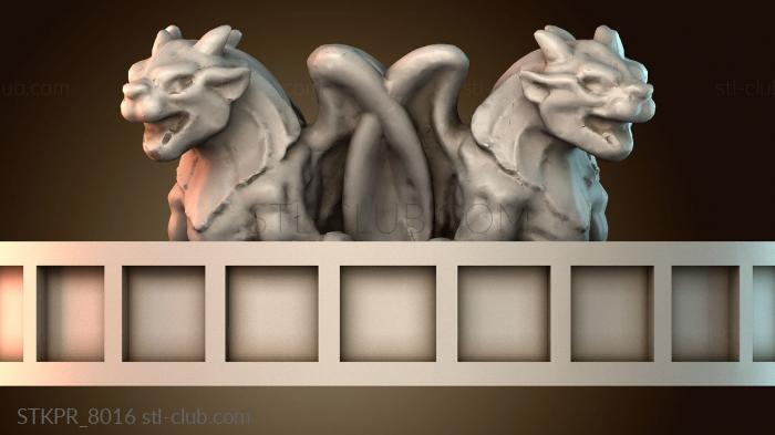 Статуэтки упрощенные Дизайн скульптуры горгульи