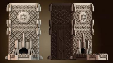 3D модель Декоративная каменная конструкция (STL)