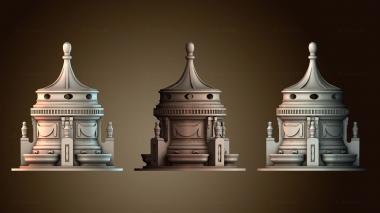 3D модель Изысканное архитектурное сооружение (STL)