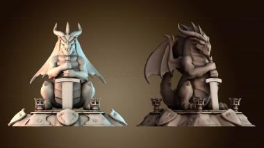 3D модель Горячие здания ядро дракона (STL)