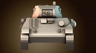 3D модель Мир танков ЛТП (STL)