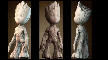 3D модель Малыш Грут (STL)