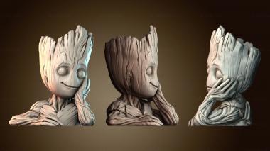 3D модель Малыш Грут (STL)