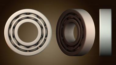 3D модель Конструкция шарикоподшипника (STL)