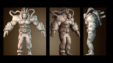 3D модель Война Бэйнов (STL)