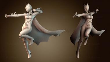 3D модель Девушка летучая мышь 25 (STL)