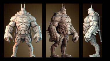 3D модель Бэтмен 25 (STL)