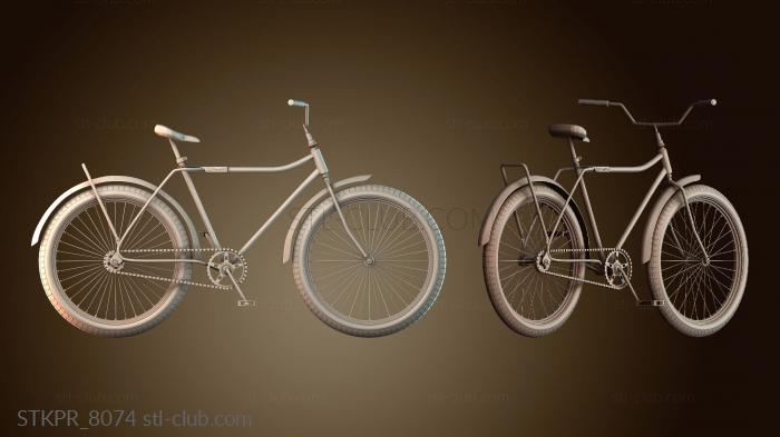 Статуэтки упрощенные Дизайн винтажного велосипеда