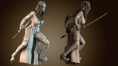 3D модель Мисс Блейд (STL)