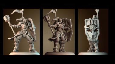 3D модель Мисс Бригитта (STL)