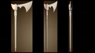 3D модель Дизайн боевого топора (STL)