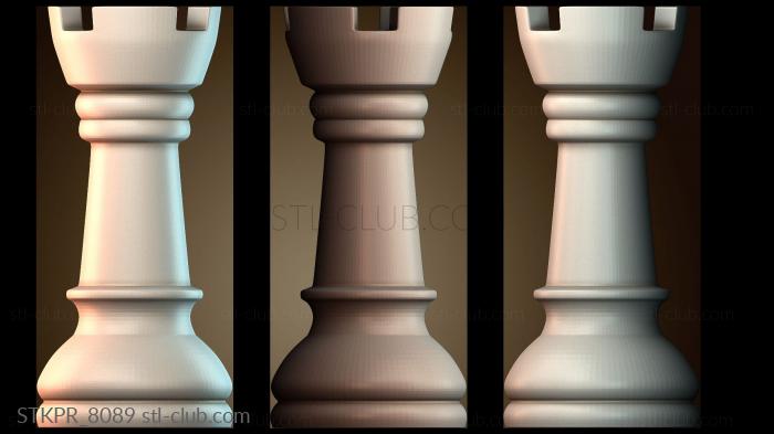 Статуэтки упрощенные Замок шахматы