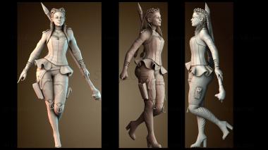 3D модель Фигурка Мисс Лоба (STL)