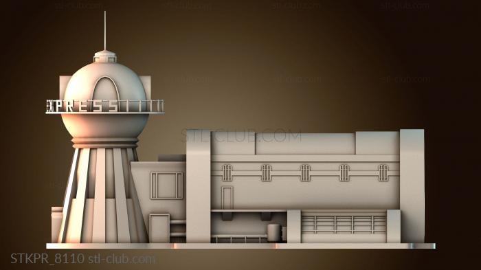 Статуэтки упрощенные Planet Express дом