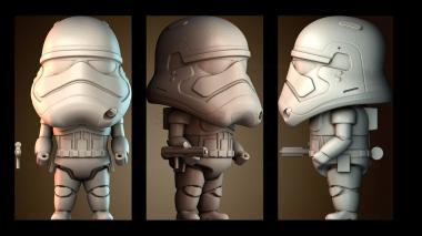 3D модель Бластер штурмовика (STL)