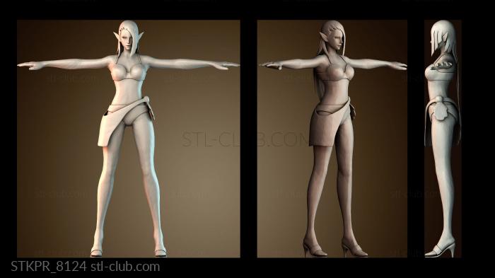 Статуэтки упрощенные Эльрат Назарут женщины