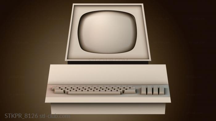 Статуэтки упрощенные Старый компьютер