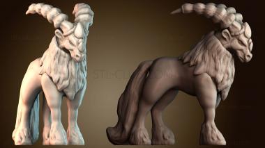 3D модель Рогатая лошадь (STL)