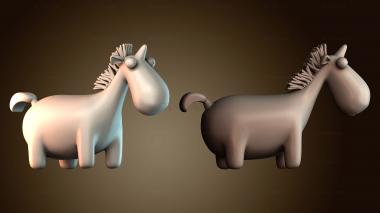 3D модель Толстый единорог (STL)
