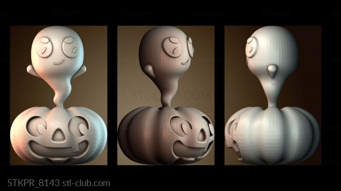 Тыква призрак — Хэллоуин