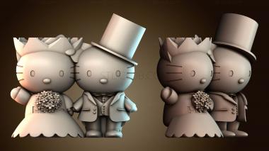 3D модель Привет, Китти (STL)