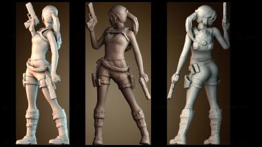 3D модель Поза мисс Лары (STL)