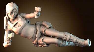 3D модель Мисс Лара Ларасайд (STL)