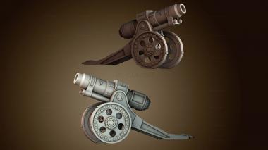 3D модель Тяжелая мортира (STL)