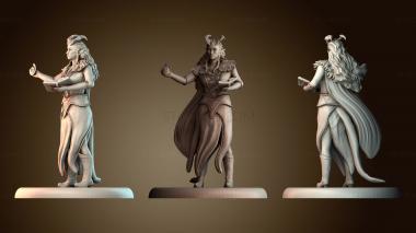 3D модель Миссис Демонический колдун (STL)