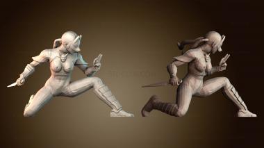 3D модель Поза мисс Кунимицу (STL)