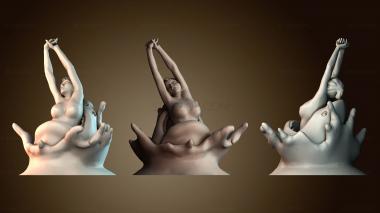 3D модель Акула нападает на женщин (STL)