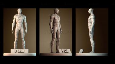 3D модель Фигурка Мистера Флэша супергероя (STL)