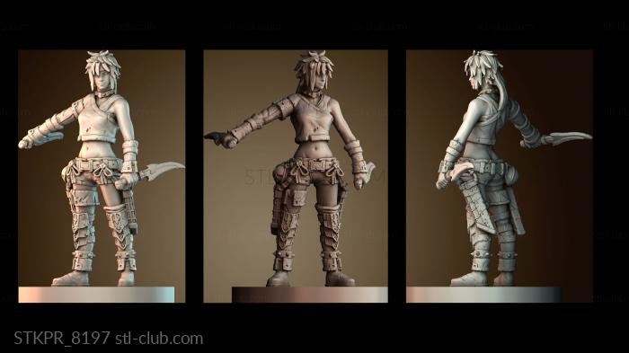 Статуэтки упрощенные Мисс Стимпанк Приключения